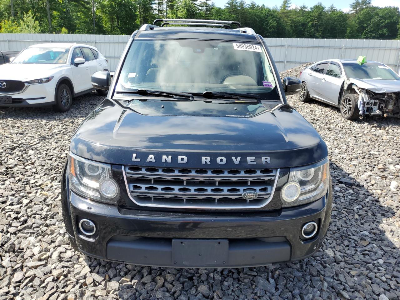 2016 Land Rover Lr4 Hse vin: SALAG2V66GA827541