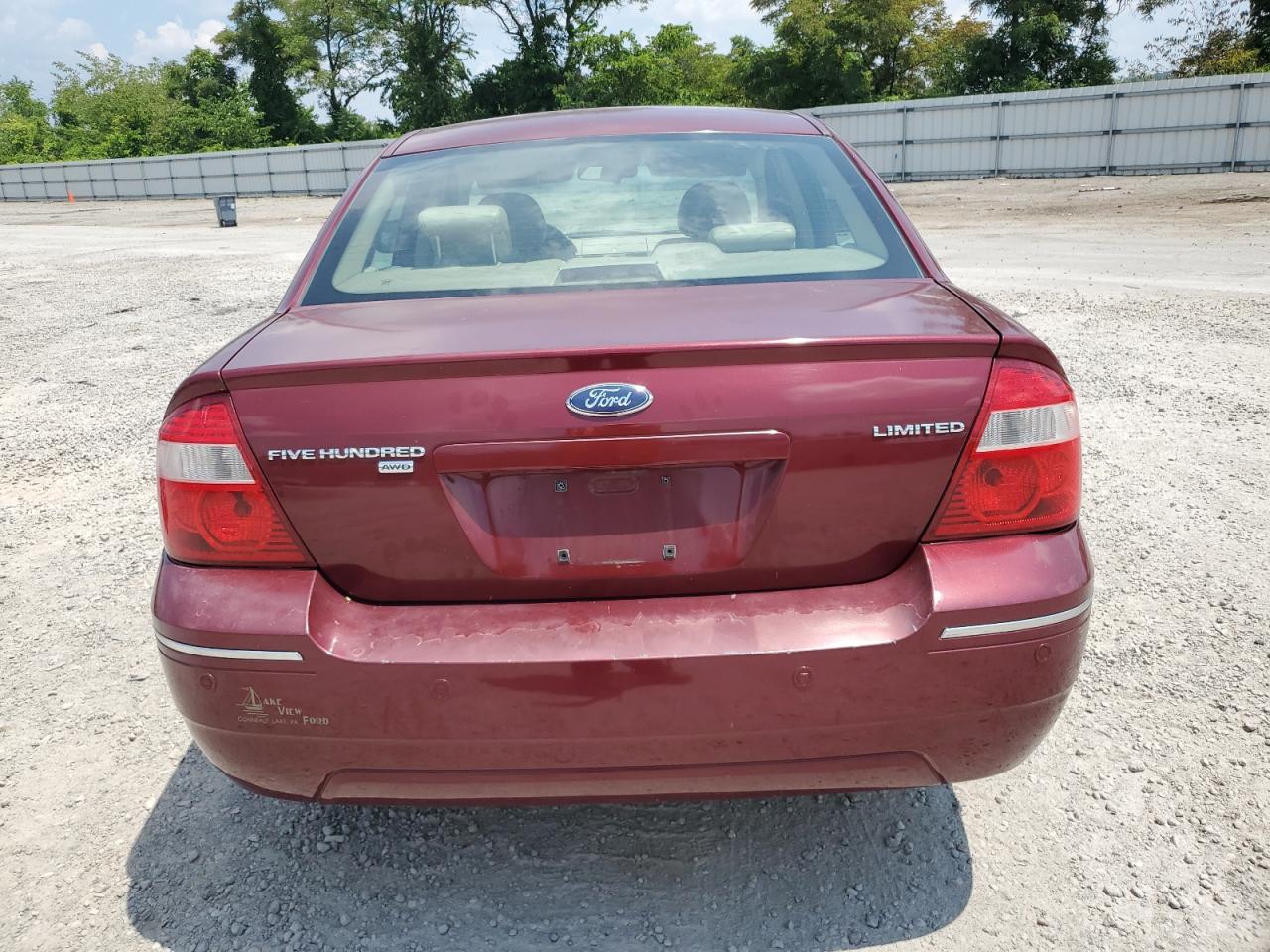 1FAFP28115G202932 2005 Ford Five Hundred Limited