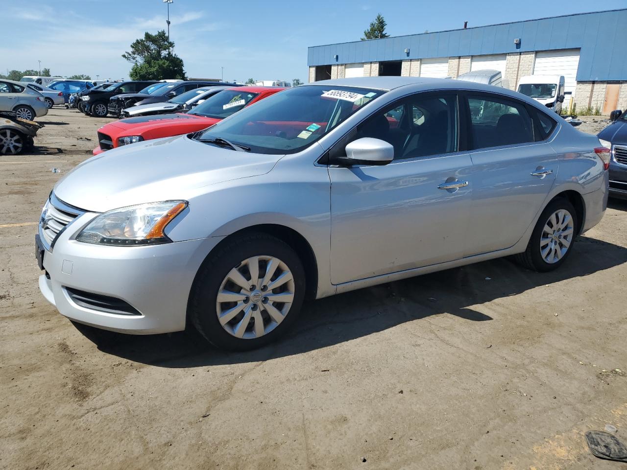 2015 Nissan Sentra S vin: 3N1AB7AP7FL648100