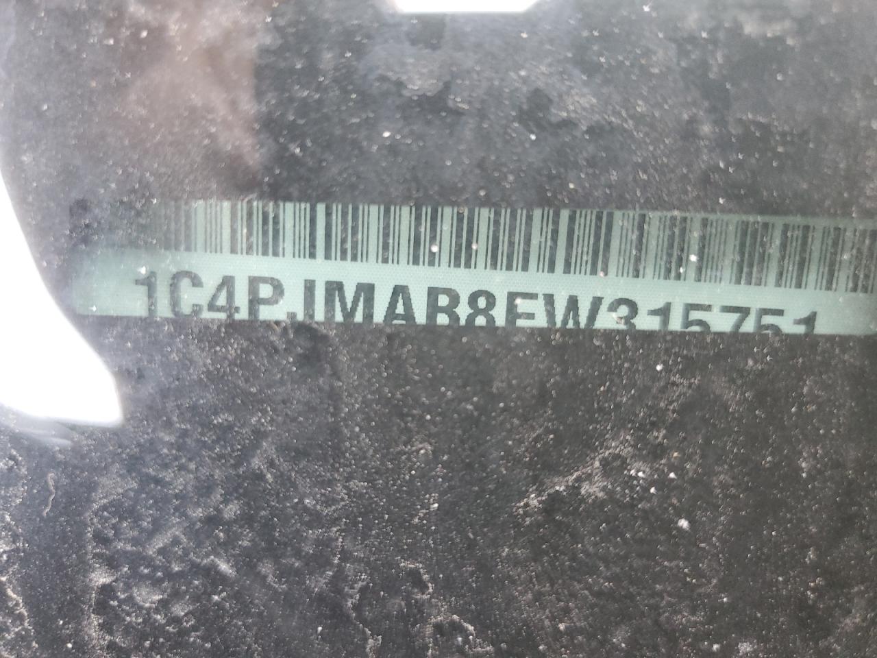 1C4PJMAB8EW315751 2014 Jeep Cherokee Sport