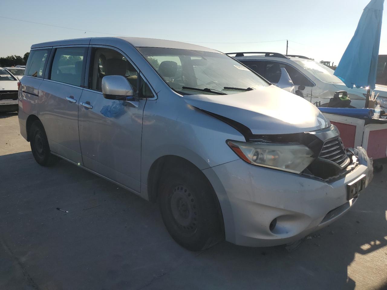 2014 Nissan Quest S vin: JN8AE2KPXE9100349