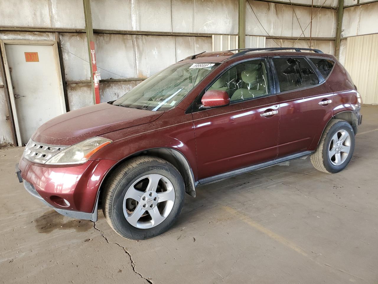 JN8AZ08T35W326263 2005 Nissan Murano Sl