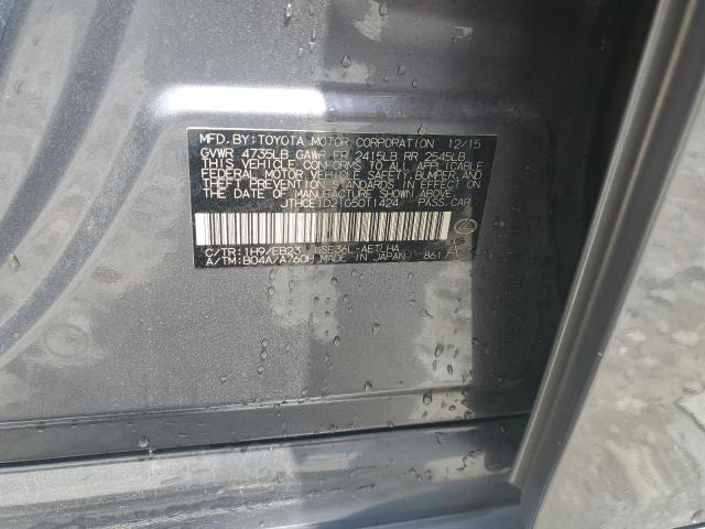 2016 Lexus Is 350 VIN: JTHCE1D21G5011424 Lot: 57876464