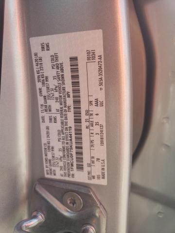 1FMCU0F75KUA44119 2019 FORD ESCAPE - Image 13