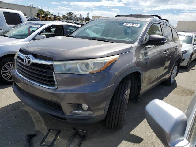 VIN 5TDDKRFH8FS119336 2015 Toyota Highlander, Limited no.1