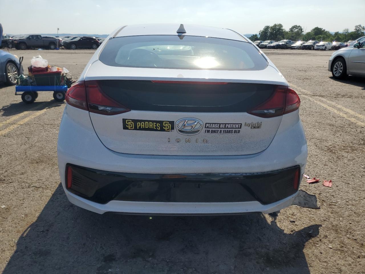 KMHC65LC9KU128582 2019 Hyundai Ioniq Blue