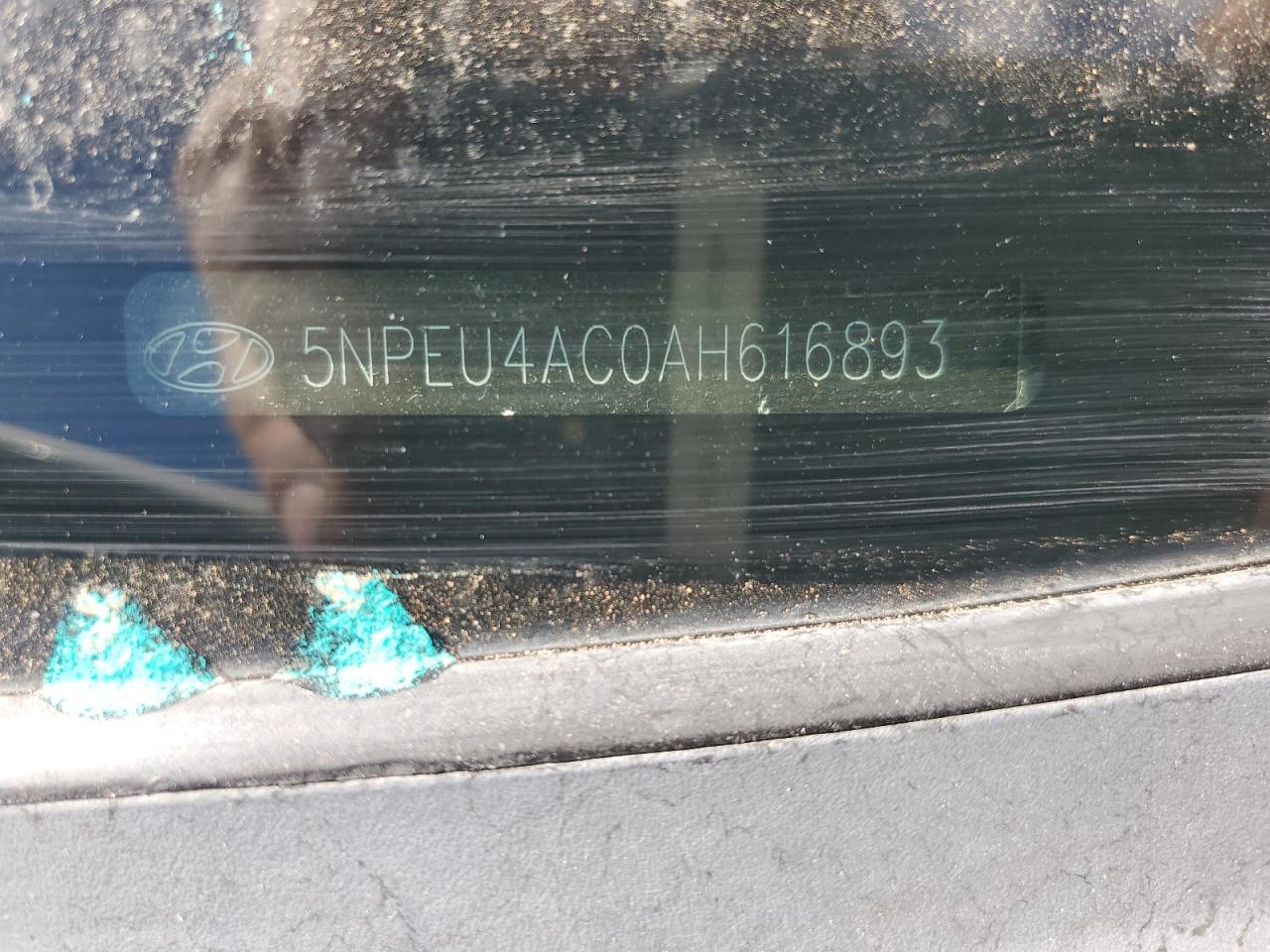 5NPEU4AC0AH616893 2010 Hyundai Sonata Se