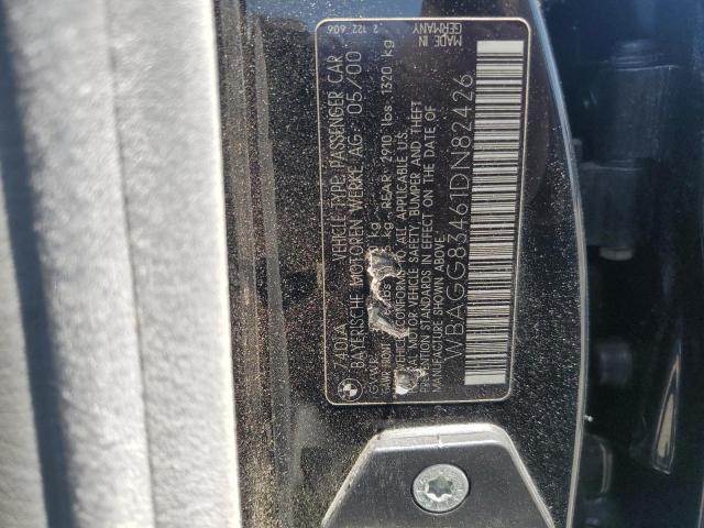 2001 BMW 740 I Automatic VIN: WBAGG83461DN82426 Lot: 58044324