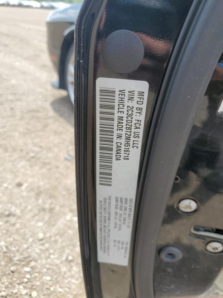 2C3CDZBT2MH516718 2021 Dodge Challenger R/T