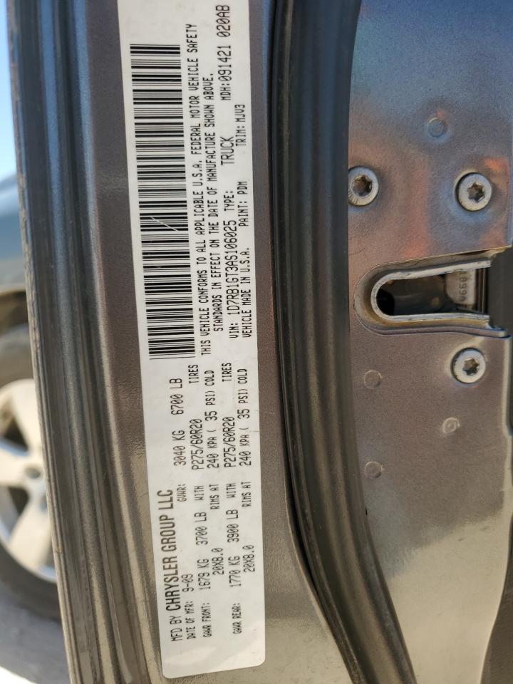 1D7RB1GT3AS106025 2010 Dodge Ram 1500