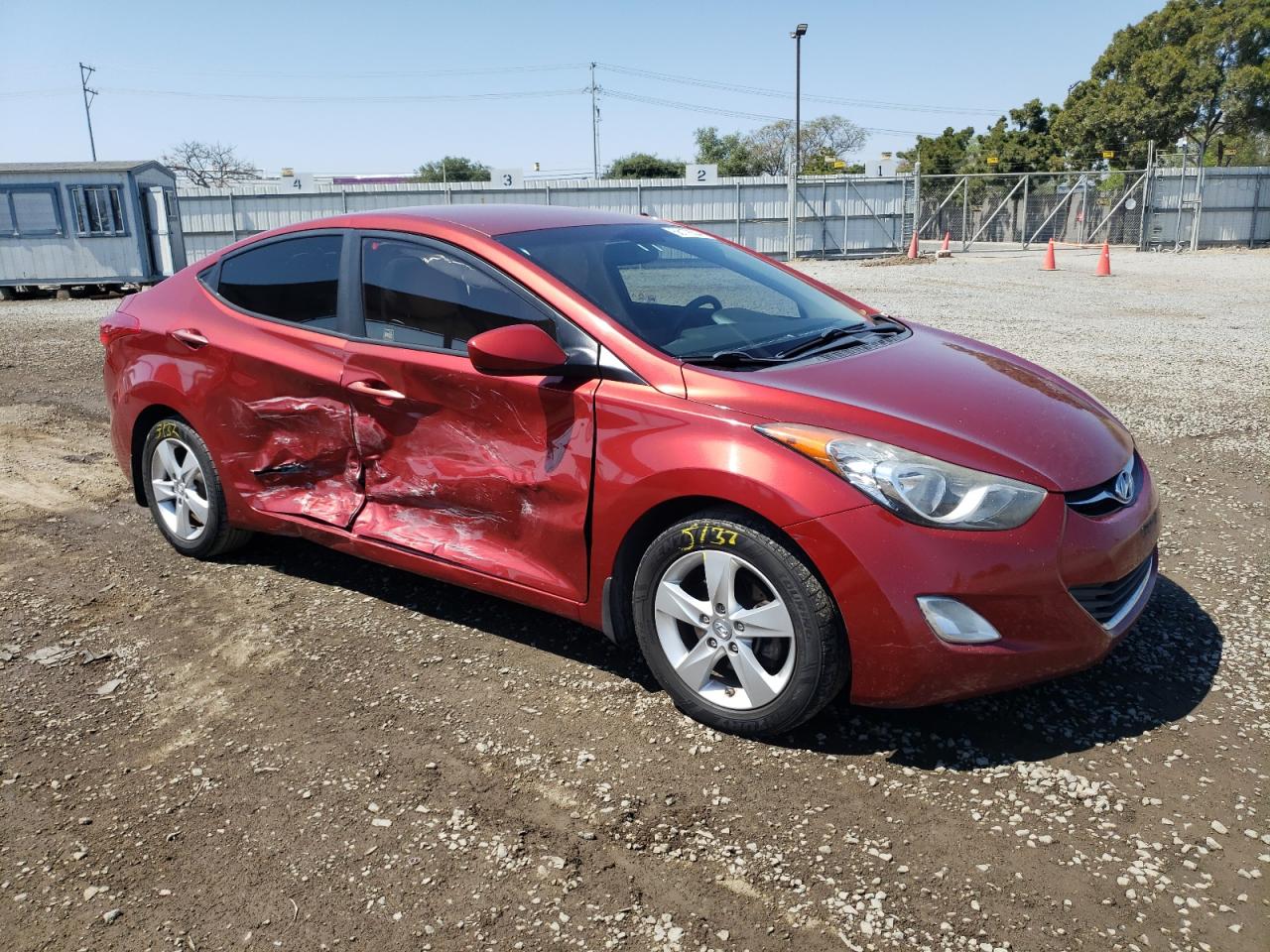 5NPDH4AE5DH284164 2013 Hyundai Elantra Gls