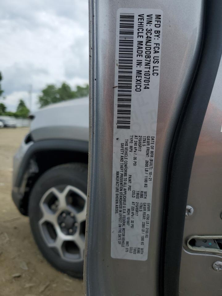 3C4NJDDB7NT107014 2022 Jeep Compass Trailhawk