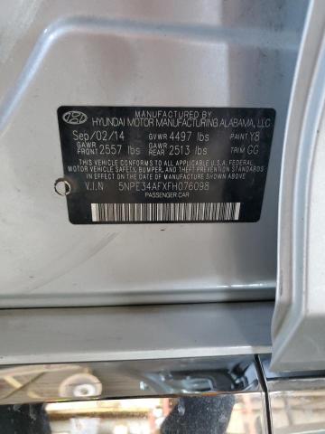2015 HYUNDAI SONATA SPO - 5NPE34AFXFH076098