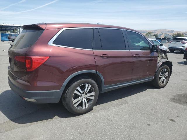 HONDA PILOT EX 2018 maroon  gas 5FNYF5H3XJB030641 photo #4