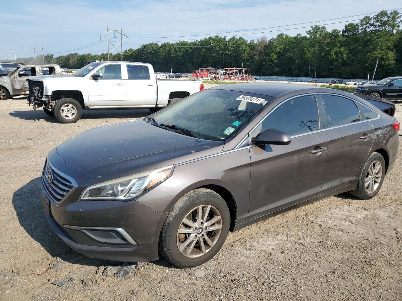 2017 Hyundai Sonata Se vin: 5NPE24AF8HH476652