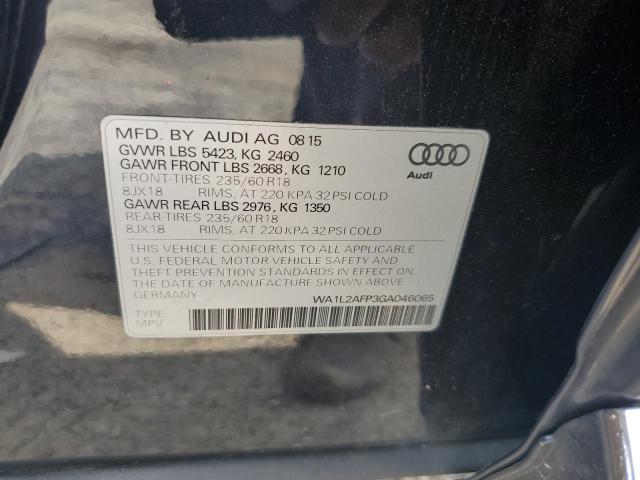 VIN WA1L2AFP3GA046065 2016 Audi Q5, Premium Plus no.12