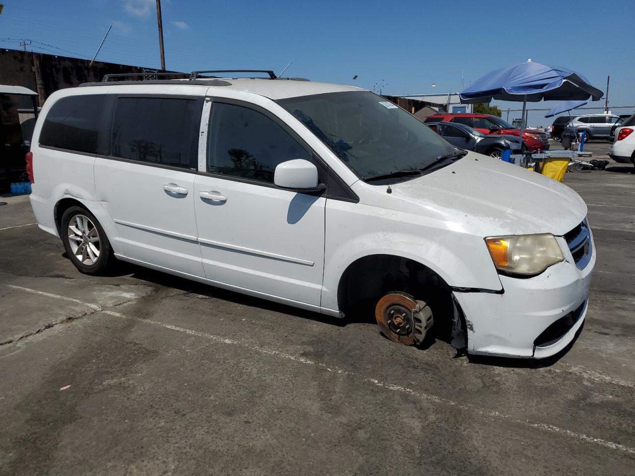 2C4RDGCG7ER127807 2014 Dodge Grand Caravan Sxt