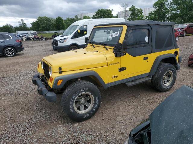 2000 Jeep Wrangler / Tj Se VIN: 1J4FA29P7YP731573 Lot: 58237644