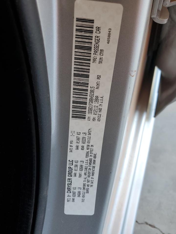 1B3BD1FG8BN523815 2011 Dodge Avenger Mainstreet