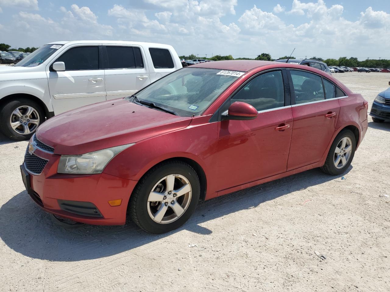 2012 Chevrolet Cruze Lt vin: 1G1PF5SC8C7289568