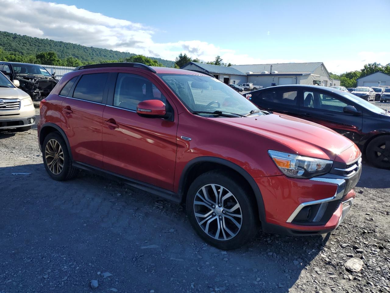 2018 Mitsubishi Outlander Sport Sel vin: JA4AP4AW1JZ034661