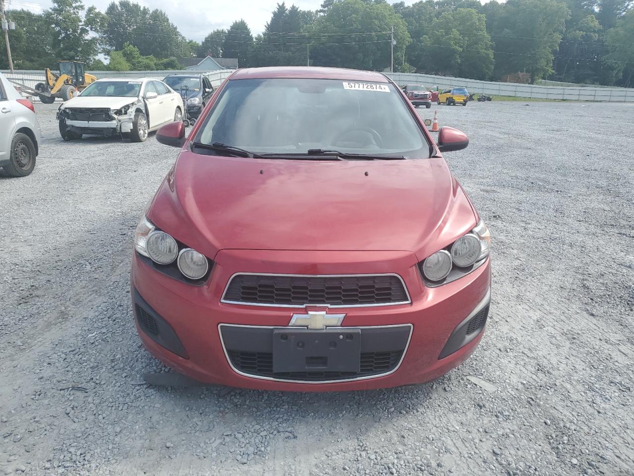 2012 Chevrolet Sonic Lt vin: 1G1JC6SH3C4111956