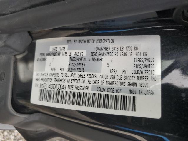 2009 Mazda Rx8 VIN: JM1FE174590403043 Lot: 59449884