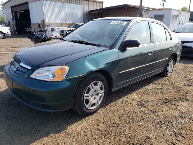 2001 Honda Civic Lx VIN: 2HGES16501H505284 Lot: 59246454