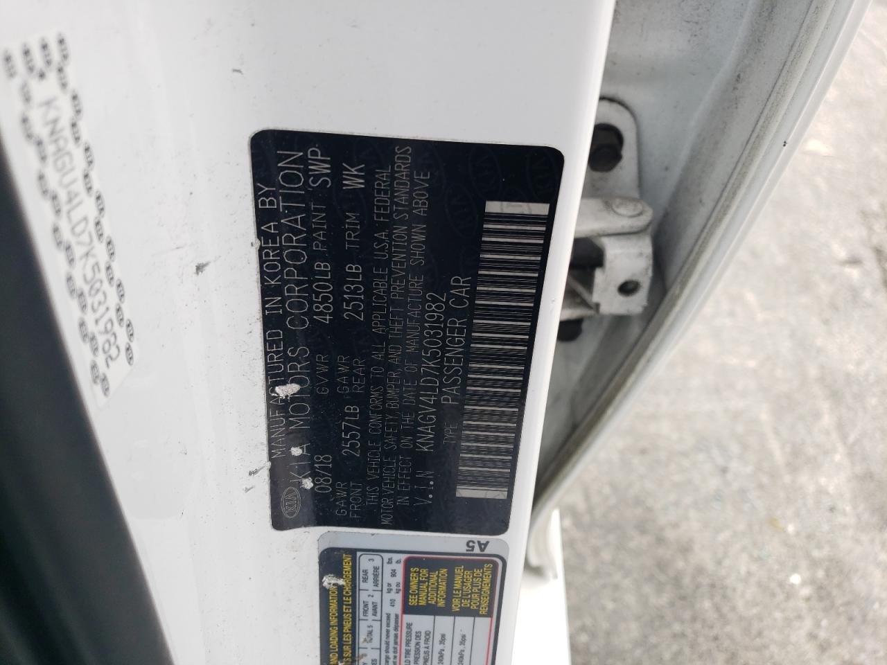 KNAGV4LD7K5031982 2019 Kia Optima Plug-In Hybrid