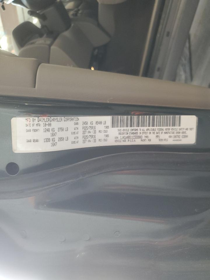 1J4GW48S11C559903 2001 Jeep Grand Cherokee Laredo