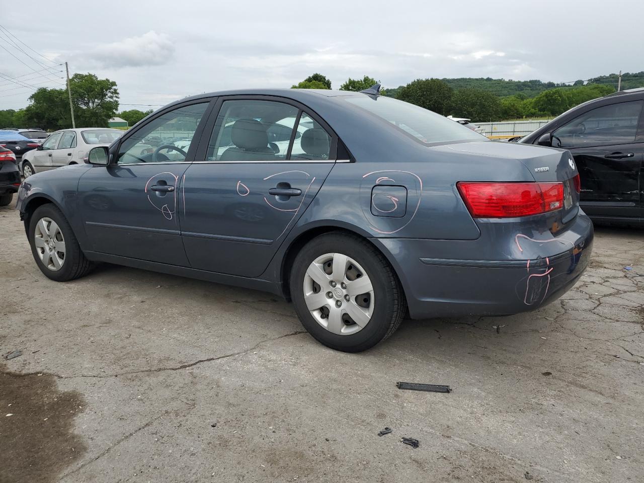 Lot #2723416724 2009 HYUNDAI SONATA GLS