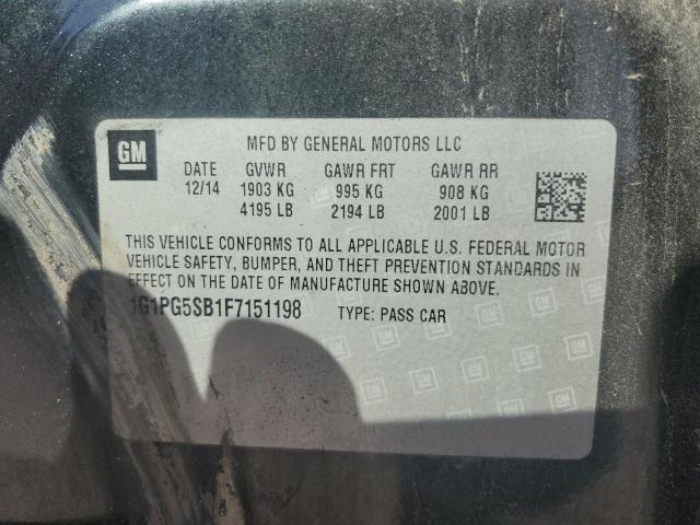 2015 CHEVROLET CRUZE LTZ - 1G1PG5SB1F7151198