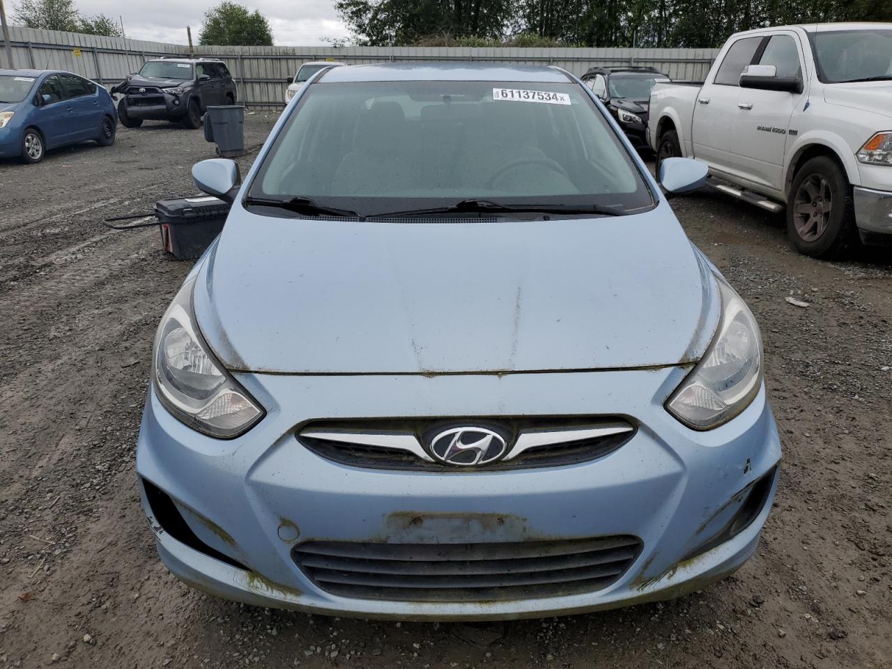 2012 Hyundai Accent Gls vin: KMHCT5AE6CU049174