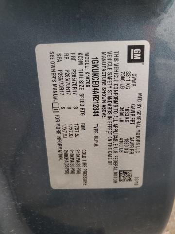 2010 GMC Yukon Slt VIN: 1GKUKCE04AR212844 Lot: 59560724