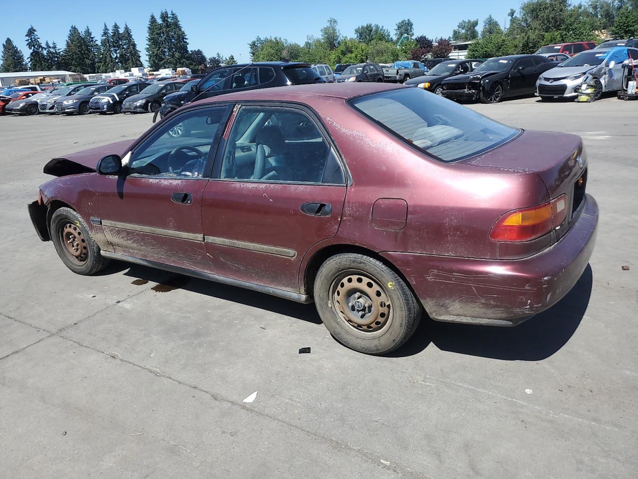 Lot #2739069212 1992 HONDA CIVIC DX