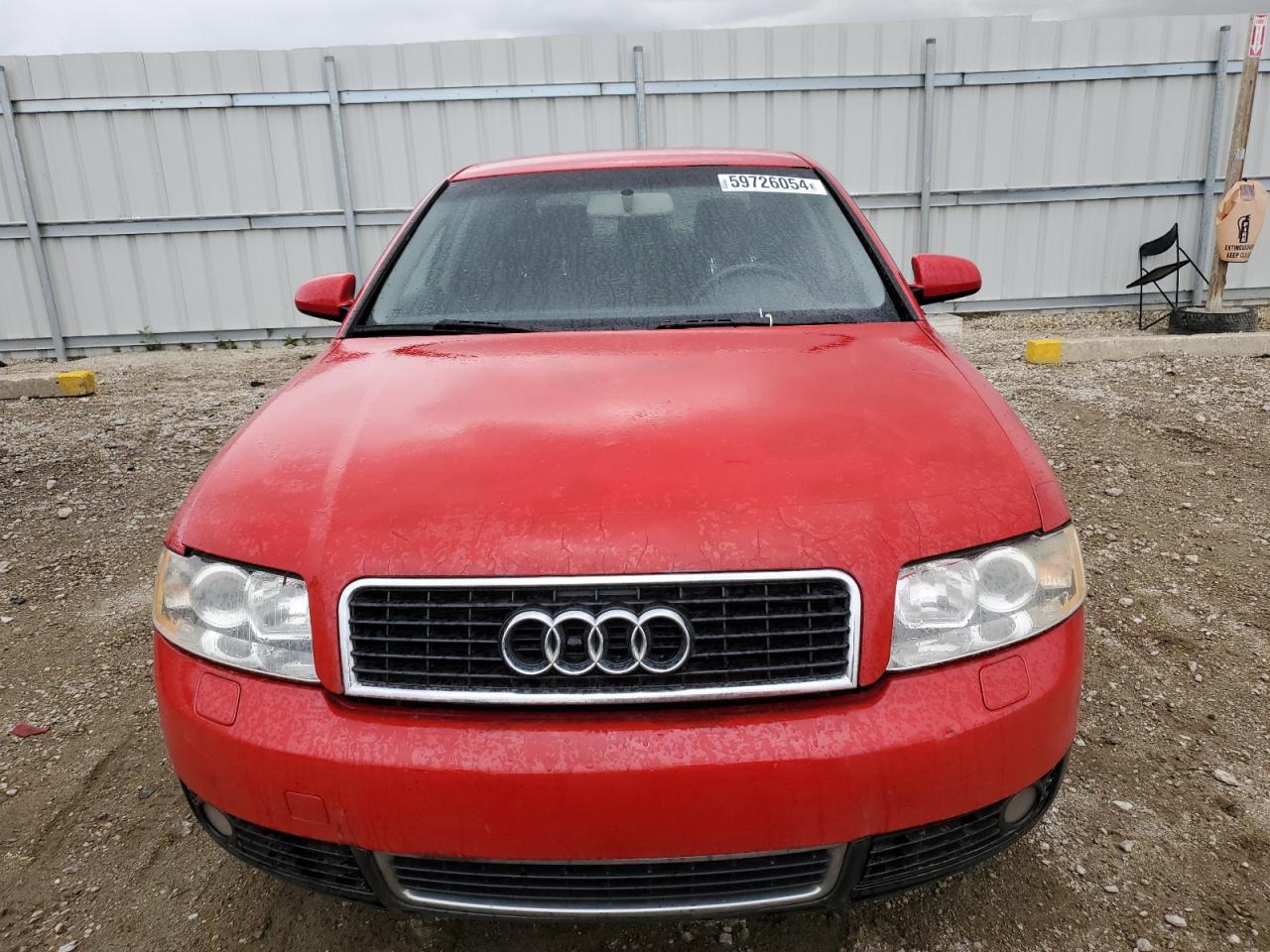 WAUJC68E64A068055 2004 Audi A4 1.8T