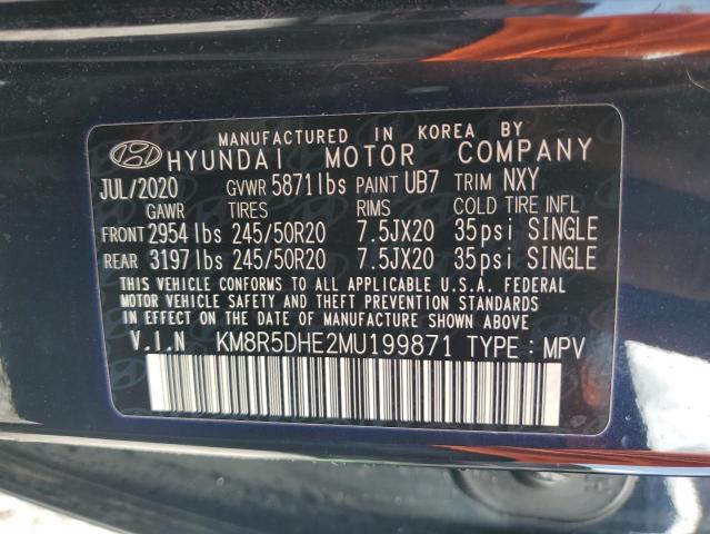 2021 Hyundai Palisade Limited VIN: KM8R5DHE2MU199871 Lot: 59341124