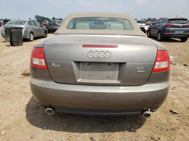 2005 Audi A4 Quattro Cabriolet VIN: WAUDT48H55K006654 Lot: 59975234