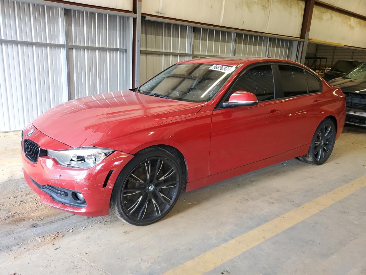 2016 BMW 320 Xi vin: WBA8E5G57GNT40890