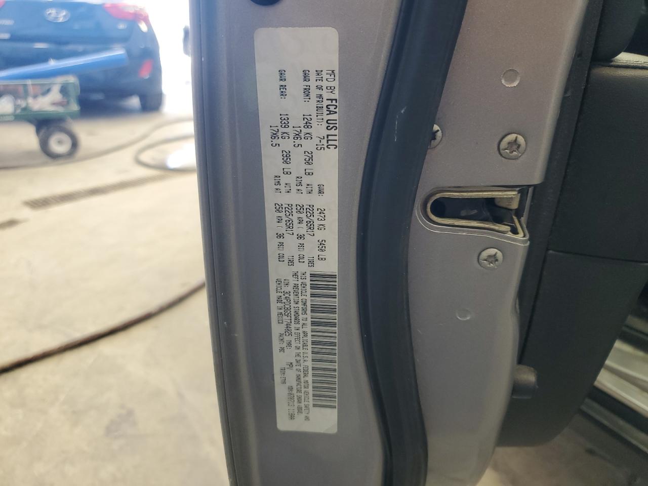 3C4PDCBG5FT744025 2015 Dodge Journey Sxt