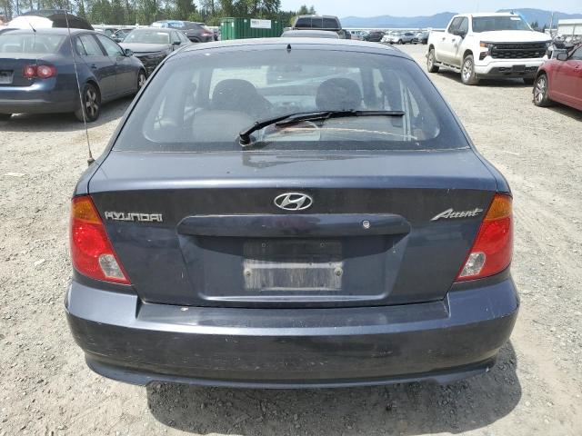 2005 Hyundai Accent Gs VIN: KMHCG35C55U356050 Lot: 59154114