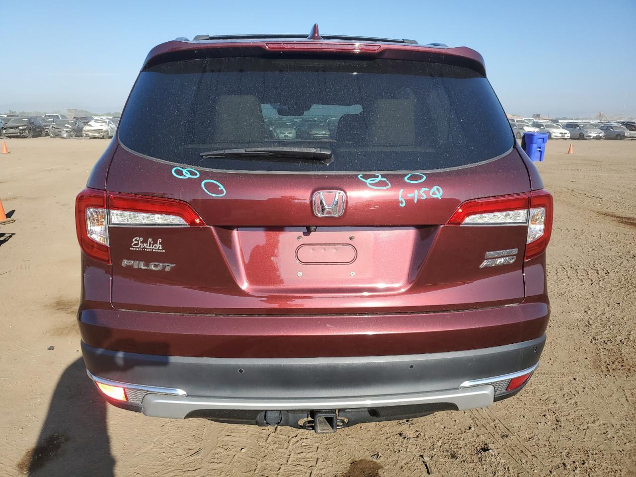 5FNYF6H94KB030520 2019 Honda Pilot Touring