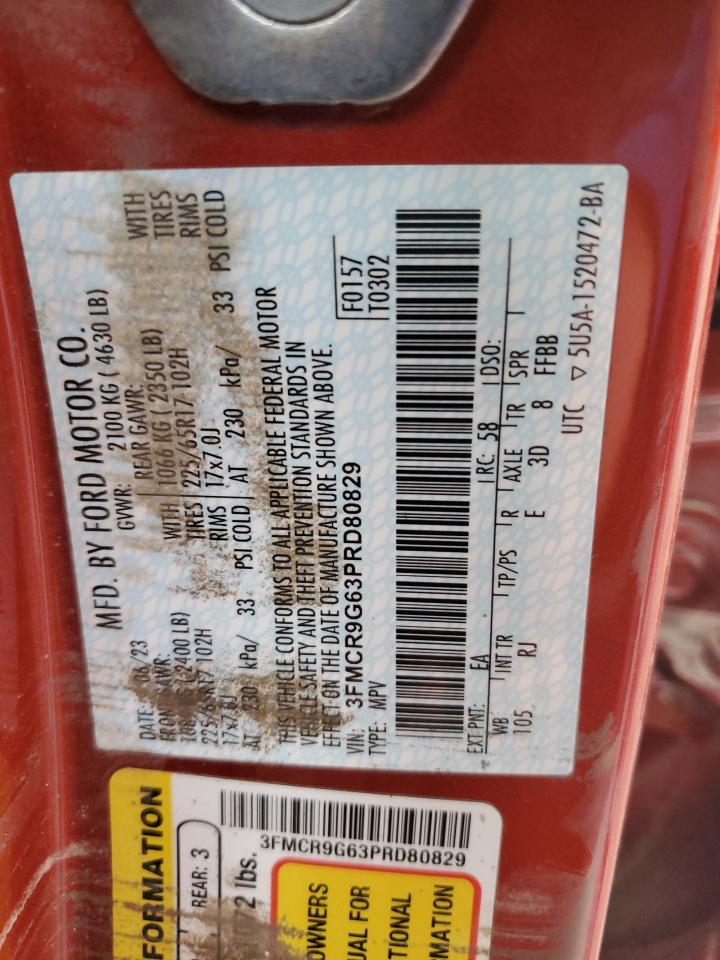 3FMCR9G63PRD80829 2023 Ford Bronco Sport Heritage