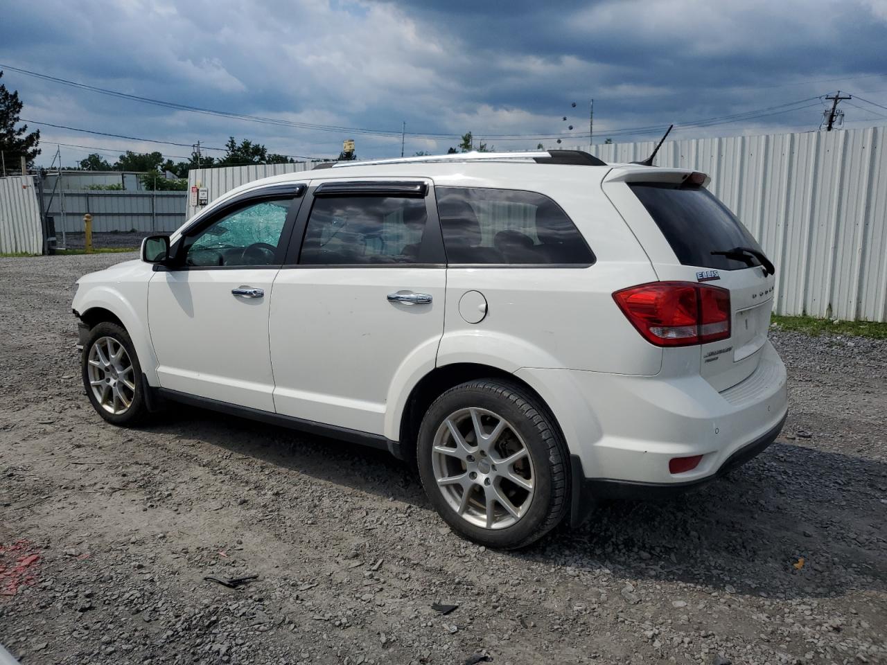 DODGE JOURNEY LI 2014 white 4dr spor flexible fuel 3C4PDDDG6ET257708 photo #3