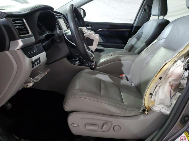 2016 Toyota Highlander Limited VIN: 5TDDKRFHXGS338204 Lot: 58882074