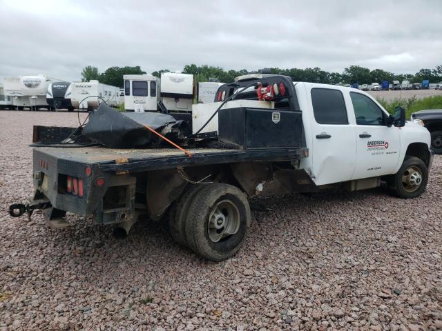 CHEVROLET 3500 HD 2014 white crew cha diesel 1GB4KZC82EF168832 photo #4