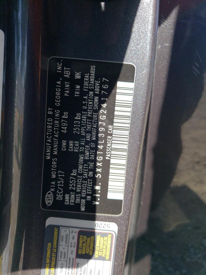 5XXGT4L39JG241767 2018 Kia Optima Lx