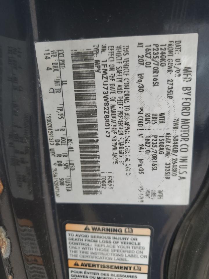 1FMZU73W82ZB80147 2002 Ford Explorer Xlt