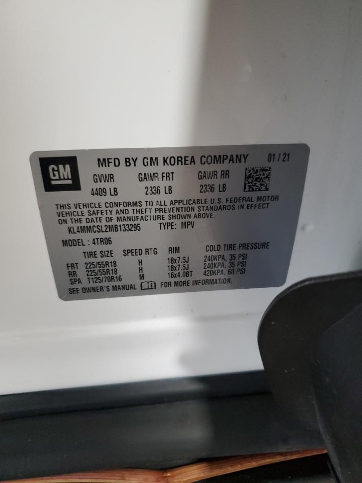 KL4MMCSL2MB133295 2021 Buick Encore Gx Preferred