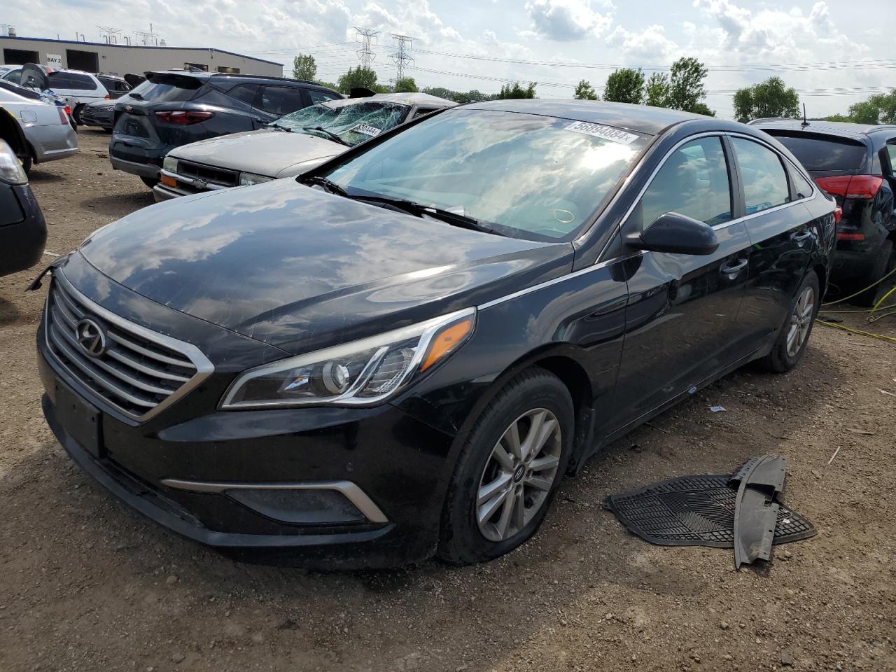 Lot #2583033169 2017 HYUNDAI SONATA SE